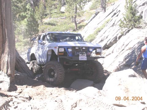 1994 Ford Bronco - Don on winch hill one.