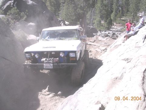1994 Ford Bronco - Don at the top