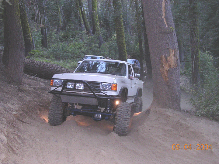 It was off camber, but no big deal.  The rig looks straight from the outside, but feels way off from the inside