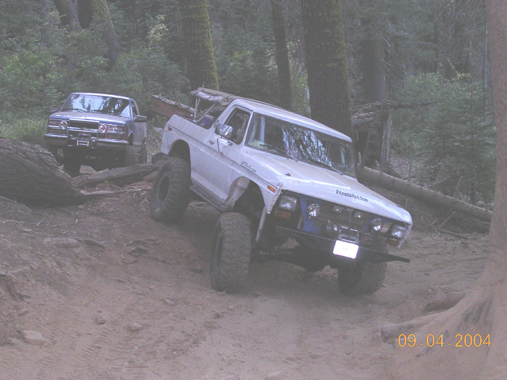 Don wasnt happy, but trusted Dave and I who were spotting him