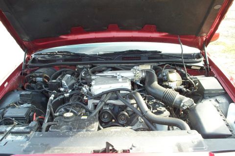 1998 Ford Crown Victoria - Then Kenny Brown Panther engine bay. Note the supercharger.