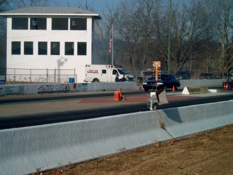 1998 Ford Crown Victoria - Lined up and ready to go.