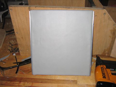 1995 Ford Bronco - Back vynaled (if thats a word) with aluminum attached