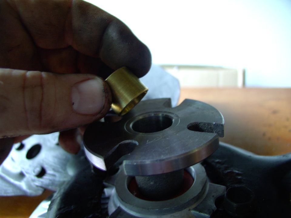 This bushing is meant to take up the space so the fan clutch can be used on more applications.