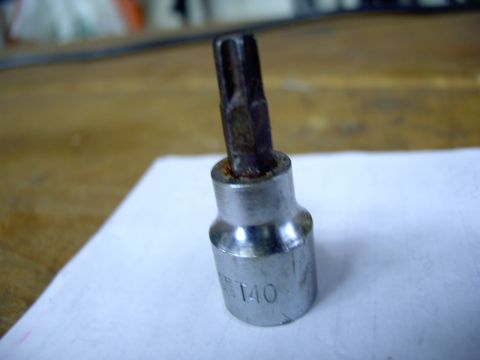 1986 Ford Bronco - This is the Torx T-40 you're going to need to get that pesky inner center screw out with to remove the EFI's upper intake. Trouble is you'l…