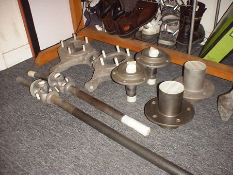 1988 Ford Bronco - Sandblasted Parts