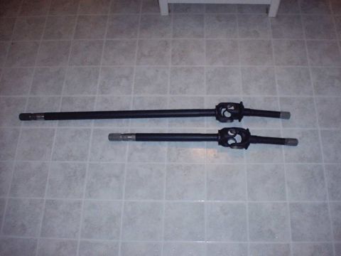 1988 Ford Bronco - Axle Shafts Painted