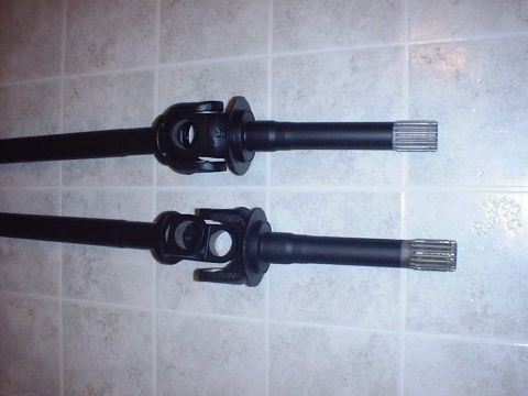 1988 Ford Bronco - Axle Shafts Painted