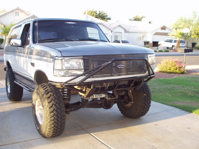 finshed product of the front bumper