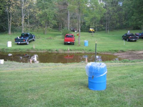 1994 Ford Bronco - Mud bog before they drained it