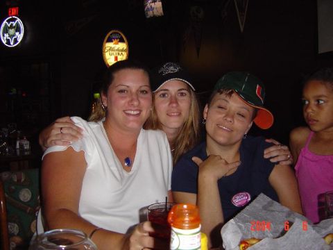 1982 Ford Bronco - girls on the town mine on the left
