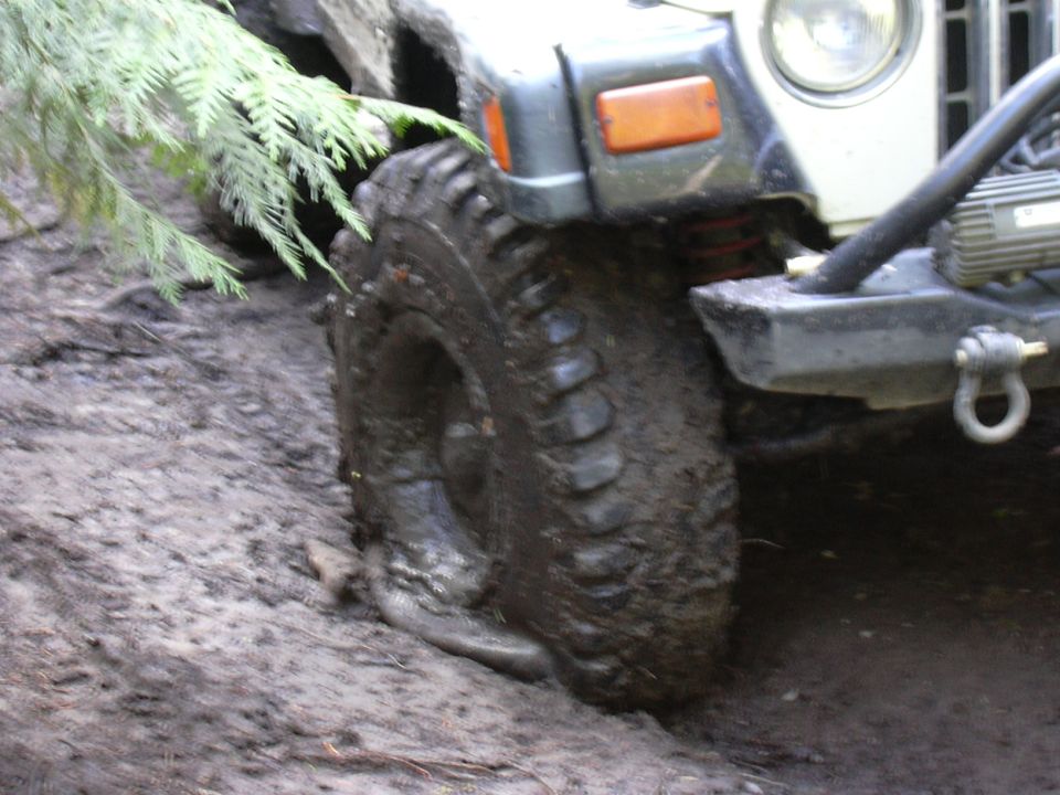 Lost air in the buckshot mudder