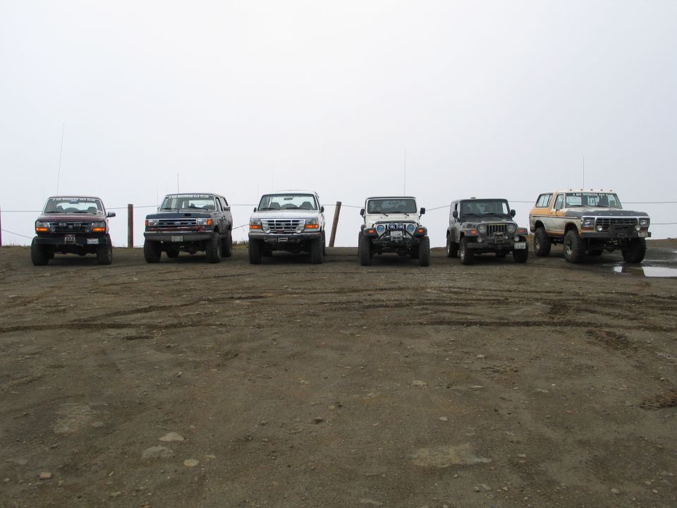 Our group, top of Raven's Roost.