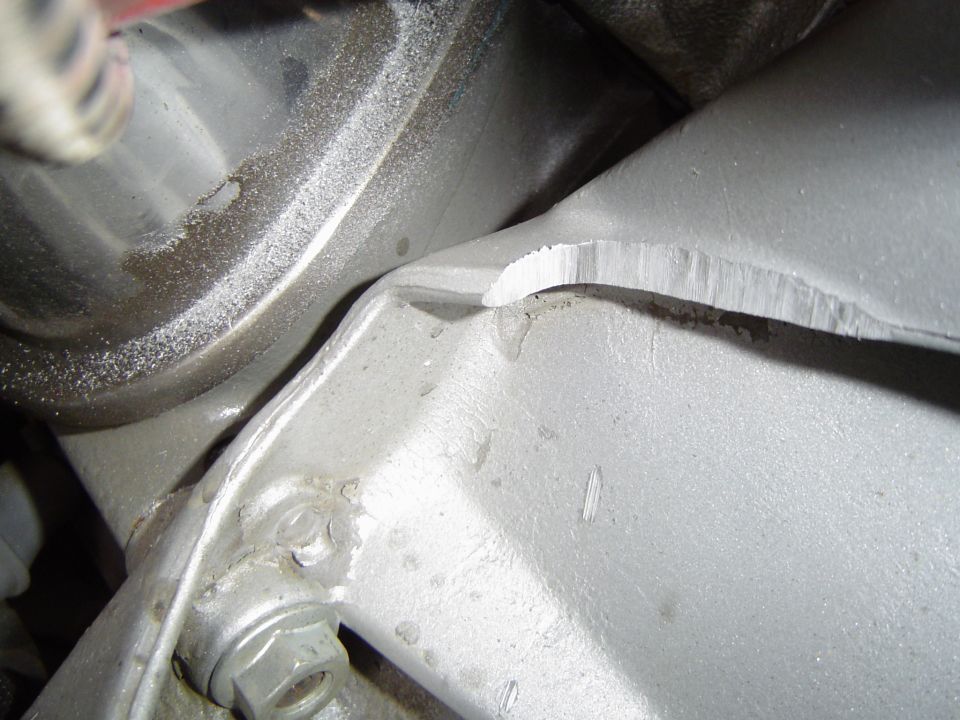 Ground out the little flange