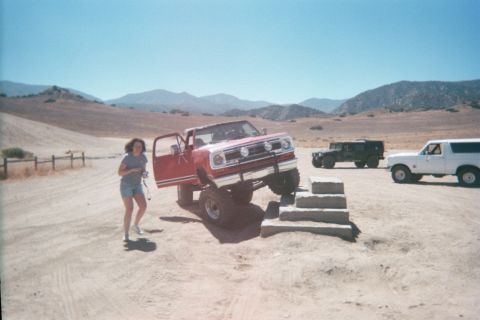 1990 Ford Bronco - Mikes wife..