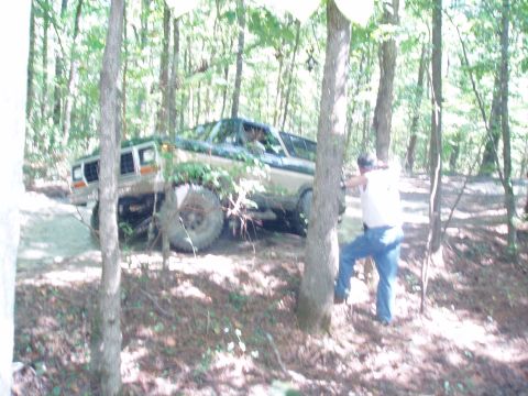 1990 Ford Bronco - Ghostrider does a little spotting