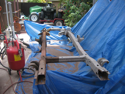 1972 Ford Bronco - Yeah, we sand blasted. I still have sand in my ears and dont plan on getting it out soon.
