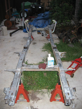 1972 Ford Bronco - after the sand blasting