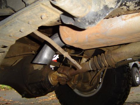 1989 Ford Bronco - Todds new exhaust dump