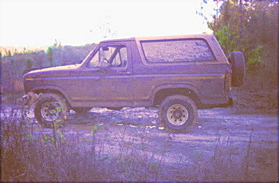 1983 Ford Bronco - One of my first trail rides in SWLA.