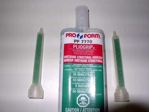 1986 Ford Bronco - Here's the panel adhesive I used on the rear quarters.