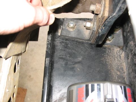 1995 Ford Bronco - rearmost bracket