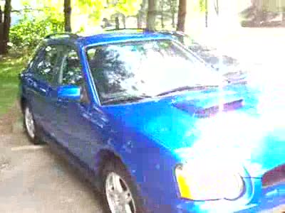 2004 Subaru Impreza - My lights in action along with a Taurus with Wig-Wags