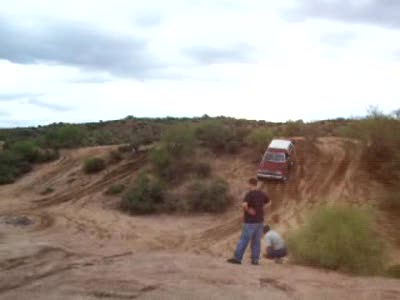 1992 Ford Bronco - nate catching some air
