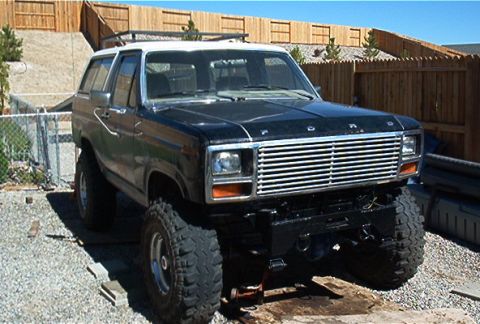 1986 Ford Bronco - Before pic