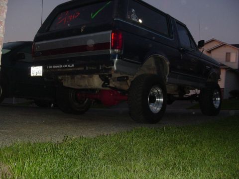 1987 Ford Bronco - ass-shot