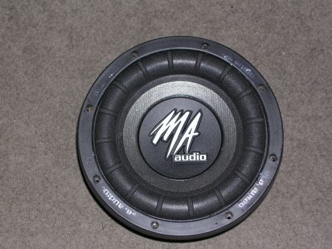 2003 Chevrolet Monte Carlo - This is a MA Audio subwoofer, not a 2003 Chevrolet Monte Carlo.