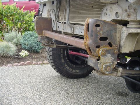1987 Ford Bronco - front X-member