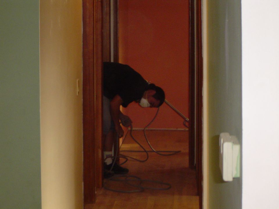 Me runnin the polisher