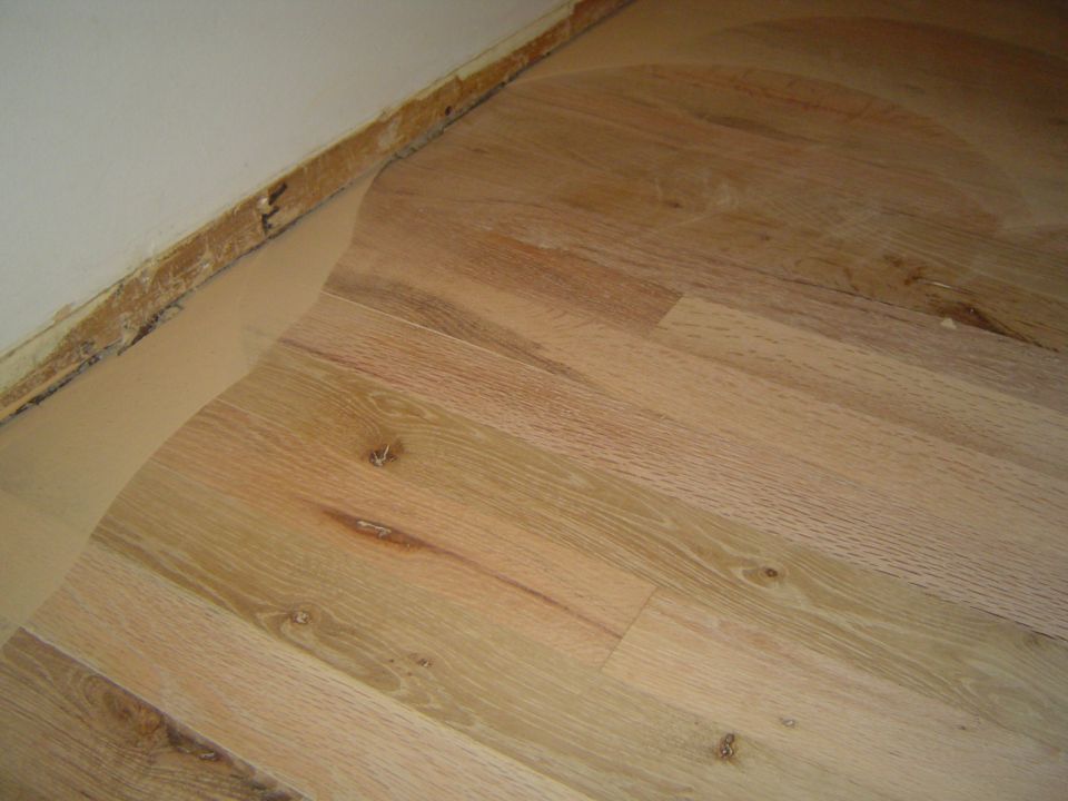 Wood looks nice after sanding