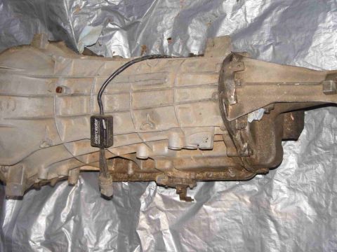 1988 Ford Bronco - Transmission assembly with an attached 'Interceptor' electronic module is shown.