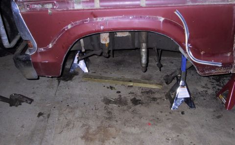 1983 Ford Bronco - It's old home....