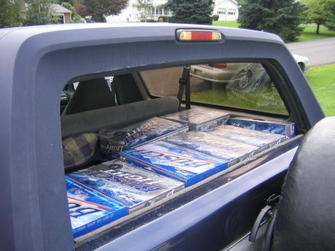 1994 Ford Bronco - 30 cases of beer