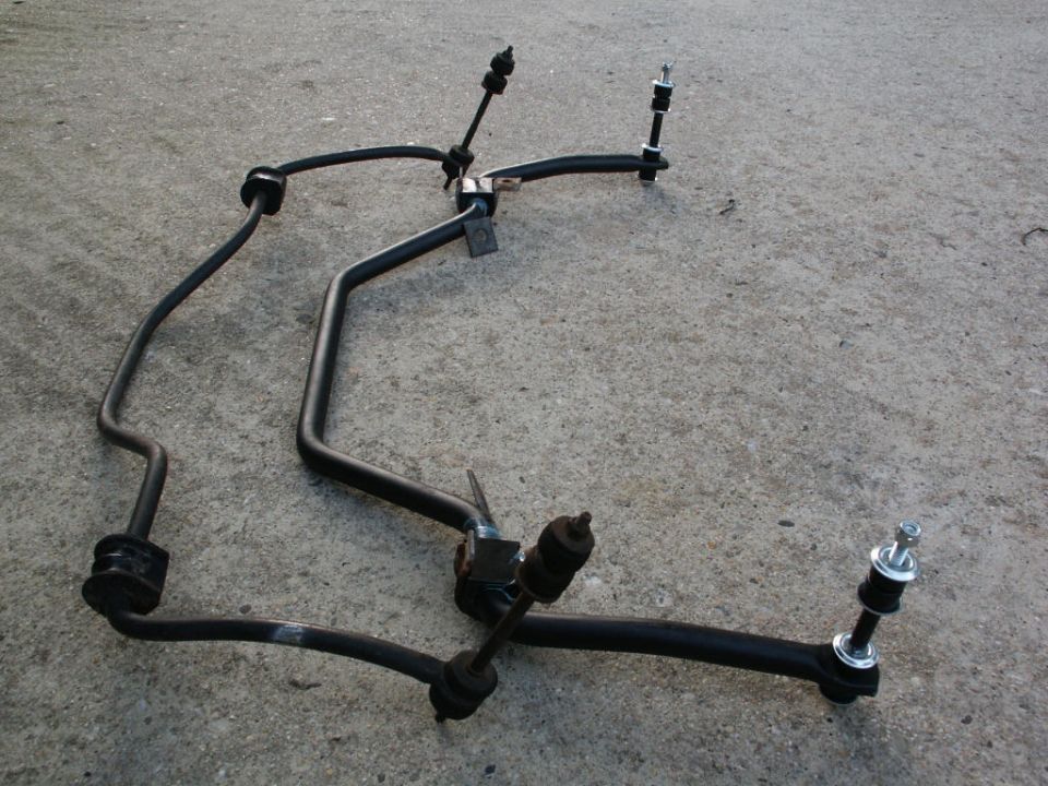 OEM & Original Quickor Rear Swaybars - Another angle