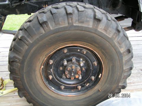 1978 Ford Bronco - Off-road tire and wheel assembly, likely from a truck or SUV.