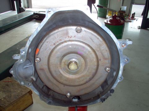 1994 Ford Crown Victoria - I had to drop it because it started slipping badly & I found needle bearings in the pan.