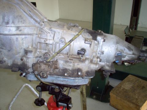 1994 Ford Crown Victoria - I had to drop it because it started slipping badly & I found needle bearings in the pan.