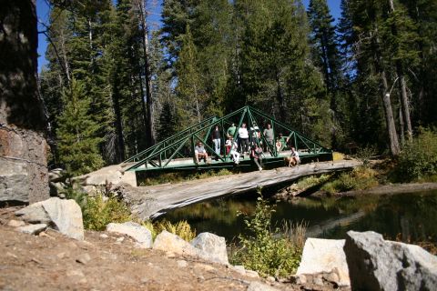1967 Ford Bronco - Group on Rubicon Bridge