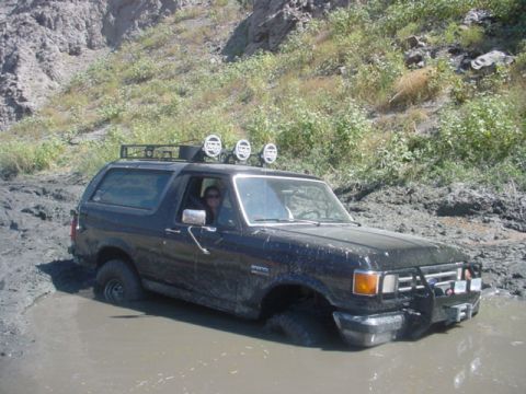1988 Ford Bronco - Stuck