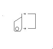 1993 Ford Bronco - This diagram illustrates a specific vehicle component, likely for identification or repair purposes.