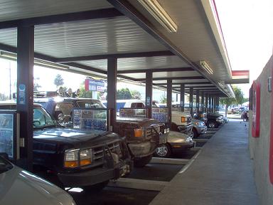 1988 Ford Bronco - BadKarma and Wasacop at Sonics in Anaheim for West Coast Chapter Full Size Bronco meet and greet.