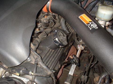 1999 Ford Crown Victoria - Chrome engine accessories from Steeda and MGW Ltd.