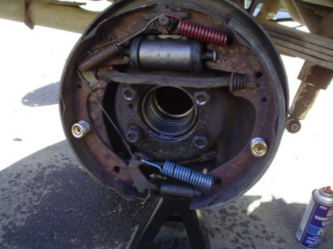1981 Ford Bronco - new brake parts, then I got money for pads and drums so I gotta do that now too.