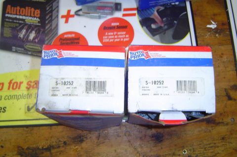 1993 Ford Bronco - Two boxes of Auto Pride S-10252 parts are shown, with other automotive packaging visible in the background.