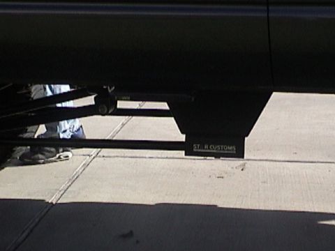 1989 Ford Bronco - Underneath (star customs emblem)