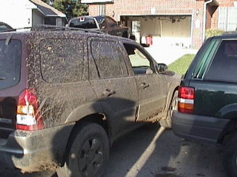 1989 Ford Bronco - Mazda gettin dirty!